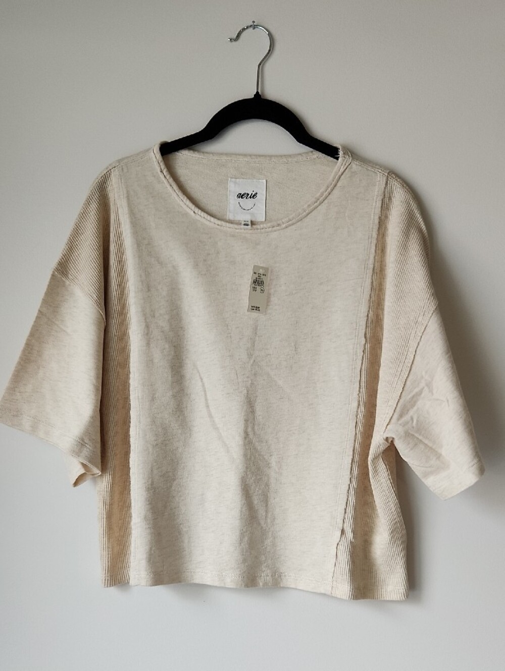 aerie - Unwind Waffle T-shirt - S - Picture 5 of 7